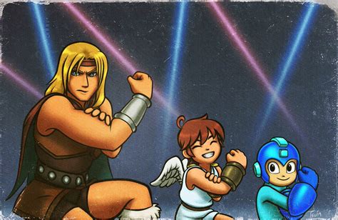 captain n mega man|captain n simon belmont.